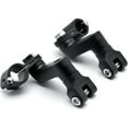 thumbnail image 3 of Krator Black 1" Engine Guard Bowleg Foot Peg Clamps Compatible with Yamaha XJ 550 600 700 750 1100 Seca Maxim, 3 of 5
