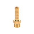 thumbnail image 1 of HUGFEGWE Brass Hose Fittings - 1/4" Barb to 1/8" Male Thread Air Line Adapter U2536-10855, 1 of 7