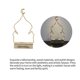 thumbnail image 4 of Toystoory Ramadán Modelado Luz Eid Decoración Luz Tira de hierro Adorno Lámpara Lámpara de Mezquita Luna Estrella Hogar Amor para Iluminación y accesorios No.1 Toystoory HA024758-01, 4 of 6