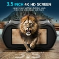 thumbnail image 3 of 4K Night Vision Goggles for Adults,16X Zoom Night Vision Binoculars with 1000FT Infrared Range,5000mAh Rechargeable Battery,3.5" Screen,Include 32GB Card,Gift for Mens and Outdoor Enthusiasts, 3 of 8