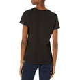 thumbnail image 4 of Hanes SL04 T-Shirt Nano-T pour Femmes Taille Grand, Noir, 4 of 4