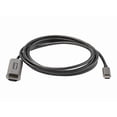 thumbnail image 2 of StarTech.com 6ft (2m) USB C to HDMI Cable 4K 60Hz with HDR10, Ultra HD USB Type-C to 4K HDMI 2.0b Video Adapter Cable, USB-C to HDMI HDR Monitor/Display Converter, DP 1.4 Alt Mode HBR3 - Thunderbolt 3 Compatible (CDP2HDMM2MH) - Adapter cable - 24 pin USB-C male to HDMI male - 6.6 ft - black - 4K support, active, 2 of 4