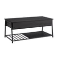 thumbnail image 1 of Monarch Specialties - Coffee Table, 42" L, Cocktail, Lift-Top, Rectangular, Storage, Living Room, Black Laminate, Black Metal, Contemporary, Modern, 1 of 4