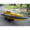 thumbnail image 2 of 32 Yellow High Performance Majesty 800S Radio Remote Control Electric EP RC Racing Speed Boat RC RTR, 2 of 6