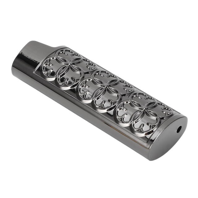 Funda Para Encendedor, Lindo Soporte Para Cubierta De Encendedores, Soporte De Caja Con Patrón En Relieve De Metal De Estilo Vintage Para J6