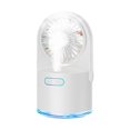 thumbnail image 1 of Mini humidificador con ventilador - Mini humidificador USB para dormitorio, escritorio de oficina, viajes y automóvil, 1 of 8