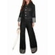 thumbnail image 3 of Conjunto de Dos Piezas de Blazer y Pantalón Vaquero Vintage para Mujer, Chaqueta de Solapa de Larga y Jeans de Cintura Alta y Pierna Conjunto XS, 3 of 10