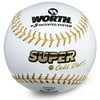 12-inch Worth Super Gold Dot ASA Leather Softball