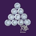 thumbnail image 2 of Renovators Supply Glass Kitchen Cabinet Knobs Diamond Pull Handles 1.18 x 1.18 x 1.18 In. Dresser Drawer Knobs 10 Pcs Per Pack Mushroom Kitchen Cabinet Furniture Knobs Pulls, 2 of 11
