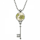 thumbnail image 1 of Collar Colgante Unbranded planta pintura marron Llavero Plata 50 cm, 1 of 3