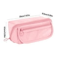 thumbnail image 3 of Yannianjz under $5 Large Capacity Pencil Case – Zippered Multi-Functional Pen Pouch, Soft & Portable Pencil Bag for Teens, 3 of 3