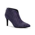 thumbnail image 1 of Unique Bargains Bottines à Talon Aiguille pour Femme à Bout Pointu en V Violet (Taille 6), 1 of 8