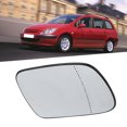 thumbnail image 3 of Car Mirror Glass, 12V Heat Car Right Left Door Side Wing Mirror Glass Convex Antifog Clear View Replacement For 307 407 RHD, 3 of 8
