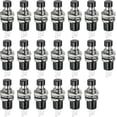 thumbnail image 1 of Mini Push Button Momentary Switches, Ampper 2 Pin On Off 1A 250V AC 7MM Round SPST Normal Close Momentary Pushbutton Switches, 1 of 5