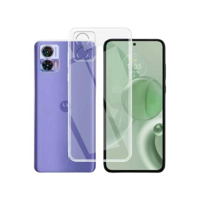 Funda De Acrigel Para Moto Edge 30 Neo Cely Vesmir 2 Micas De Cristal