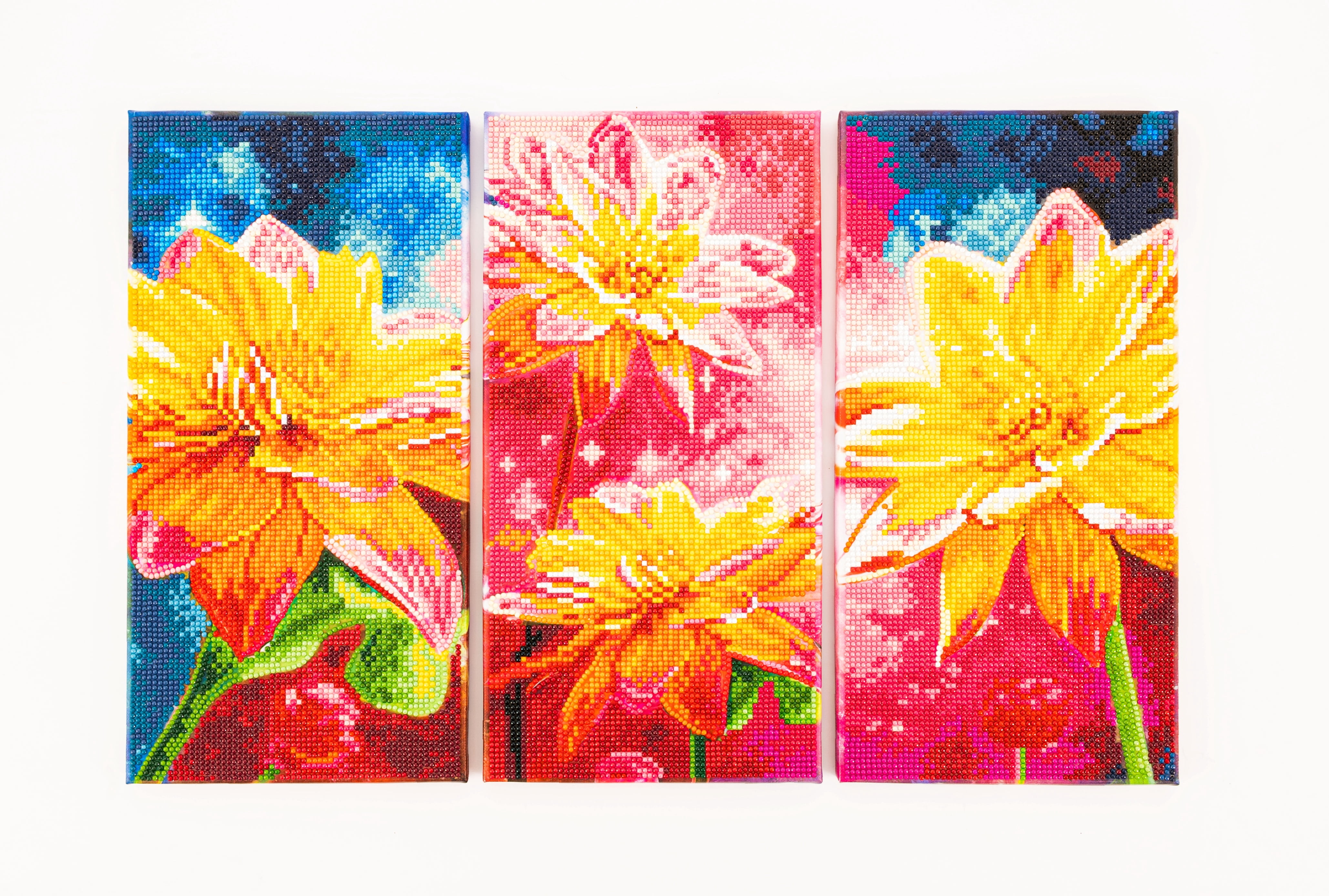 DIAMOND DOTZ® Floral Triptych Diamond Painting Kit