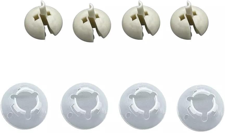 4 Pack Washer Suspension Rod Kit Replacement For Whirlpool Replacement For Kenmore Replacement For Maytag Replacement For Inglis Replacement For Crosley W11217817 W11159470 W11226768