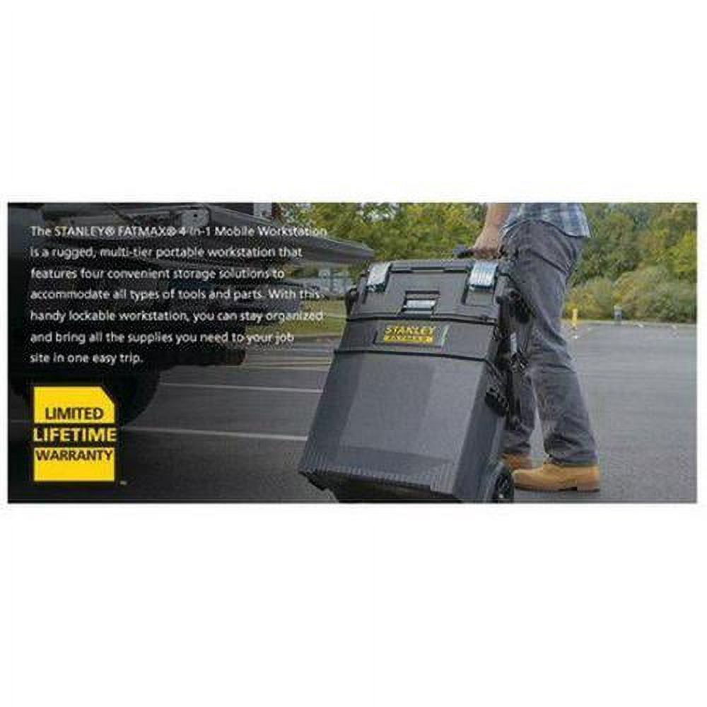Stanley FATMAX 4-in-1 Mobile Tools and Parts Work Station Organizer