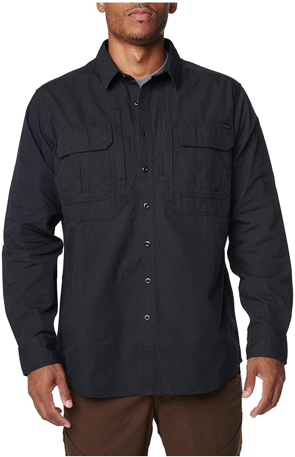 Cotton Canvas Fabric 5.11 Tactical Mens Expedition Long Sleeve Shirt ...