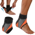 thumbnail image 6 of Ankle Brace Compression Sleeve Adjustable Flexible Support for Sports Running Basketball Ankle Sprain Recovery Unisex Right Foot, 6 of 6