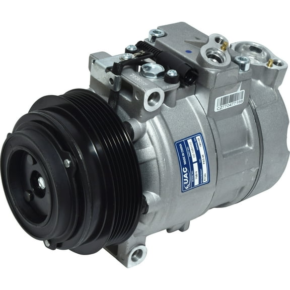 New UAC CO 105111C A/C Compressor -- SD7SB16C Compressor Assembly Fits select: 2005 CHRYSLER CROSSFIRE, 1996-2002 MERCEDES-BENZ E