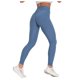 thumbnail image 1 of Gibobby Pantalones de Casuales Pantalones de cintura alta de cadera alta Pantalones de yoga de yoga ajustados elásticos tridimensionales para mujer(Azul， L), 1 of 5
