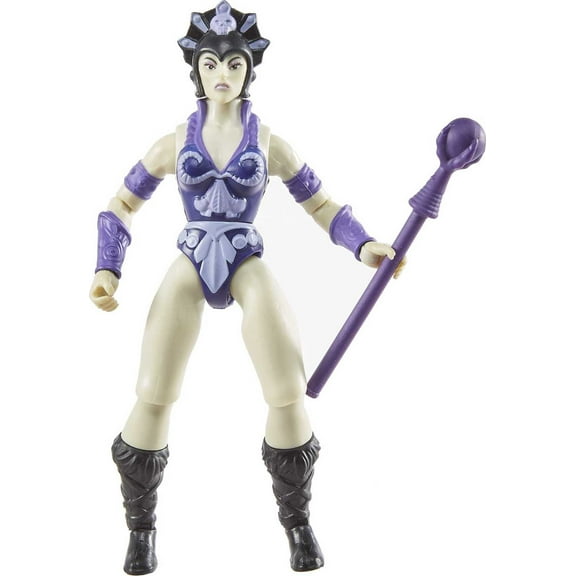 Masters of the Universe Origins 5.5-in Evil-Lyn Action Figure, Battle Figure for Storytelling Play and Display