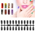 thumbnail image 4 of Gel 240 puntas de uñas ANGGREK esmalte de Gel Tarjeta de visualización color ovalado, 4 of 8