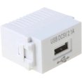 thumbnail image 1 of Yazoeia 128 Type USB Power Module,220 V to 5 V 1A Interface Adapter Switch Module,Mobile Phone Charging Panel Socket Power Converter,Power Switching Module Wall Outlet Interface Panel (1, 1 of 1