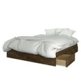 thumbnail image 2 of Nexera 3-Piece Bedroom Set With Bed Frame, Headboard & Nightstand In Queen|Truffle & White, 2 of 7