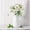White, variant on White Artificial Gerbera Daisy Flower Heads - 15 Heads Fake Gerbera Daisies for Wedding, Bridal Party, Home Kitchen Decor & DIY Craft Projects (1 Pcs)