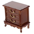thumbnail image 1 of OULII Cabinet Model Brown ABS Storage Mini House Accessory 1Pack, 1 of 5