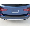 thumbnail image 1 of Fits 2016-2022 Honda Pilot Weathertech Bumper Protector BP0025 BumperTopper; Direct-Fit; Ribbed; Black; Plastic; Install With Very High Bond Adhesive Strips, 1 of 1