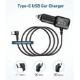 thumbnail image 2 of Dash Cam Charger USB C,Type C USB Power Cord,USB C Car Charger,Dual Port USB Dashcam Power Adapter,Fast Charging Cord Suitable for REDTIGER F7N、Vantrue N4、WOLFBOX etc Dashcam (6.5FT), 2 of 7
