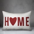 thumbnail image 2 of Creative Products Home Heart Red 14x20 Spun Poly Pillow, 2 of 2