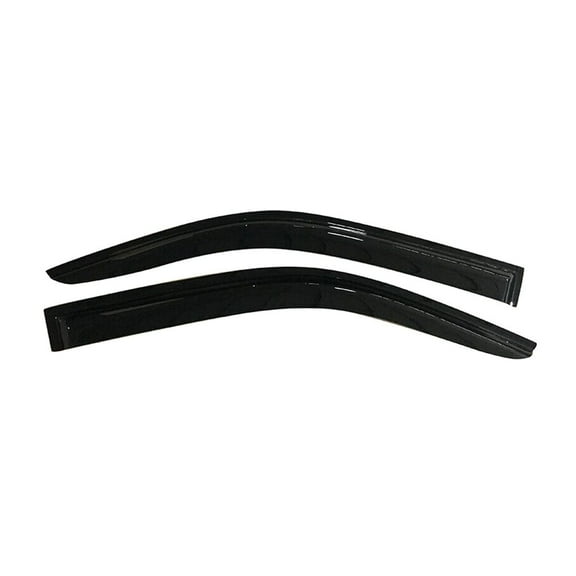 Geelife Fits 05-20 Nissan Frontier Extended Cab Window Visor Sun Rain Vent Guard Acrylic
