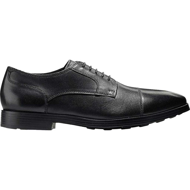 Men s Cole Haan Jay Grand Cap Toe Oxford Black Leather 8 M Walmart