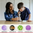 thumbnail image 6 of AmScope-KIDS 120X-1200X 48pc Metal Arm Educational Starter Biological Microscope Kit, 6 of 7