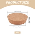 thumbnail image 2 of 1pc Tapered Cork Wine Bottle Stopper 5x4.3x1.2inch Wooden Tapered Cork Stopper Flat Rounded Cork Stopper for Wine and Beer Bottle Crafts DIY, 2 of 6