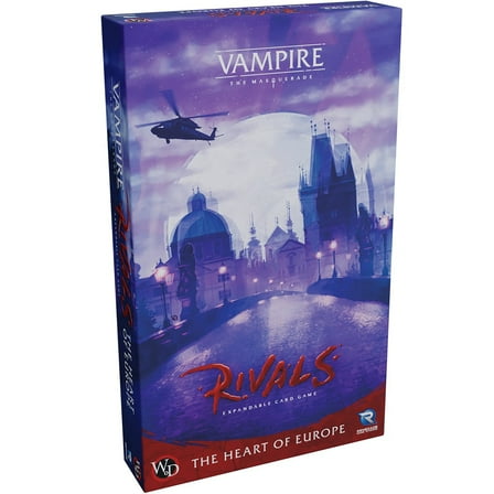 Vampire: The Masquerade Rivals Expandable Card Game The Heart Of Europe, Expansion Card Set, Ages 14 , 2-4 Players, 30-70 Min