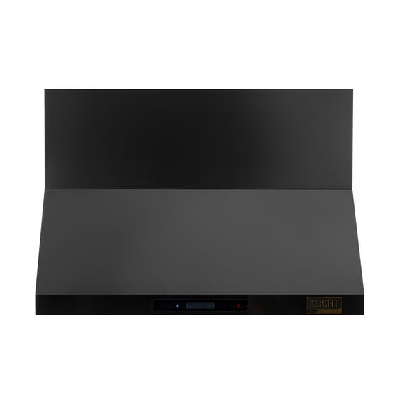 48 in. 900 CFM Wall Mounted Range Hood in Titanium Stainless Steel