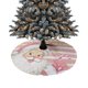 thumbnail image 2 of Falda de árbol de Navidad de rayas rosas de Papá Noel, decoraciones para el hogar, suministros para el hogar, cubierta Base de faldas de árbol de Navidad, 2 of 4