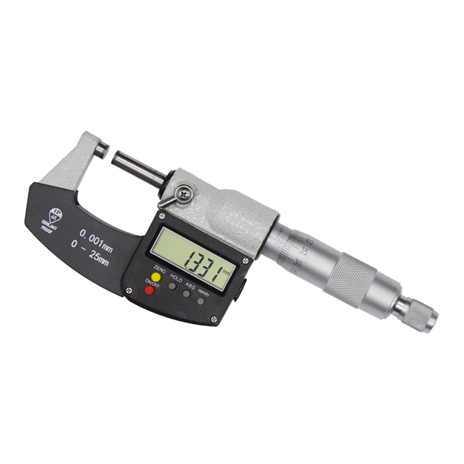 IP 65 Outside Micrometer 0-25mm Large Screen Digital Micrometer Caliper Gauge Meter Micrometer Carbide 0.001 MM Measure Tools ,Your Good Helper