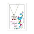 thumbnail image 2 of Brave Butterfly Necklace, 2 of 4
