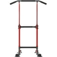 thumbnail image 3 of XiHuaZhaoChen Power Tower Pull Up Dip Station Multi-Function Fitness Equipment for Strength Training Adjustable Height Dip Stand for Home Gym.Red, 3 of 10