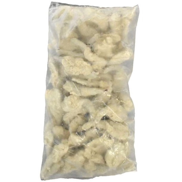 Tampa Bay Fisheries 1620 Raw Breaded Butterfly Tail On Shrimp, 3 Pound