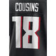 thumbnail image 3 of Camisetas de fútbol de la famosa marca Atlanta con bordados personalizados para hombres, mujeres y jóvenes #7 ROBINSON #18 COUSINS #9 PENIX JR #5 LONDON, 3 of 5