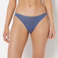 thumbnail image 1 of Cheeky Panty With Lace Trim in Vintage Indigo, 1 of 5