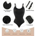 thumbnail image 3 of MANIFIQUE Bodysuit for Women Tummy Control Shapewear Thong Body Shaper, 3 of 4