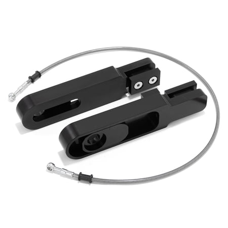 Brake Line + Swing Arm Extension Kit For Kawasaki Ninja ZX6R ZX600P 2007 2008